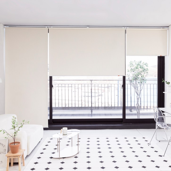 nuguna 암막 방염 롤 블라인드