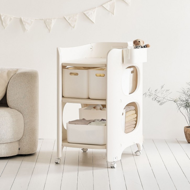 도노도노 아기 트롤리 기저귀갈이대