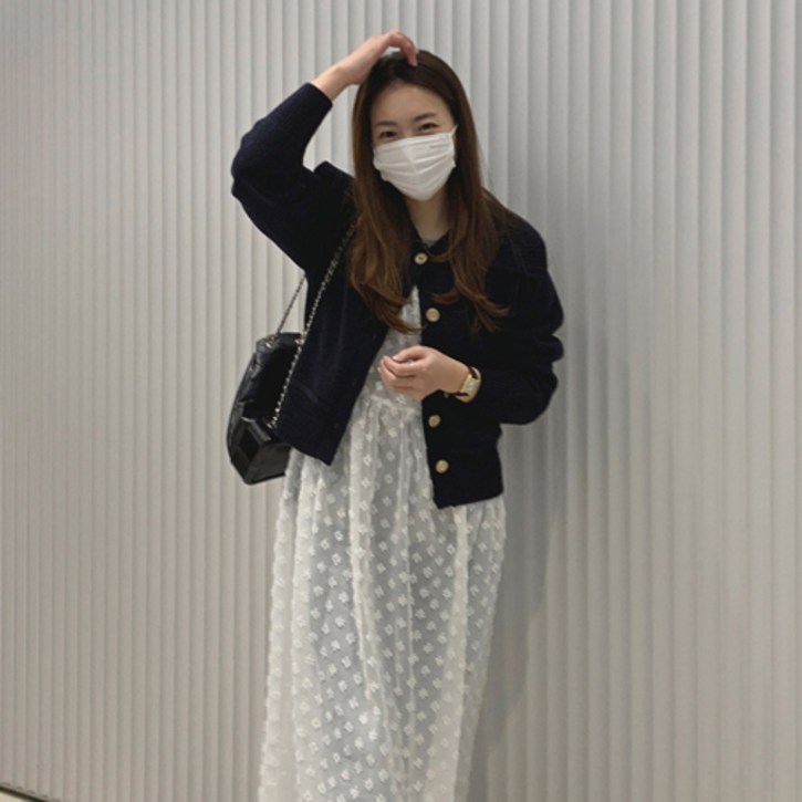(무배/국내제작) deondo 드온도 슈퍼파인울 여자 가을 카라 골지 가디건 니트 5col