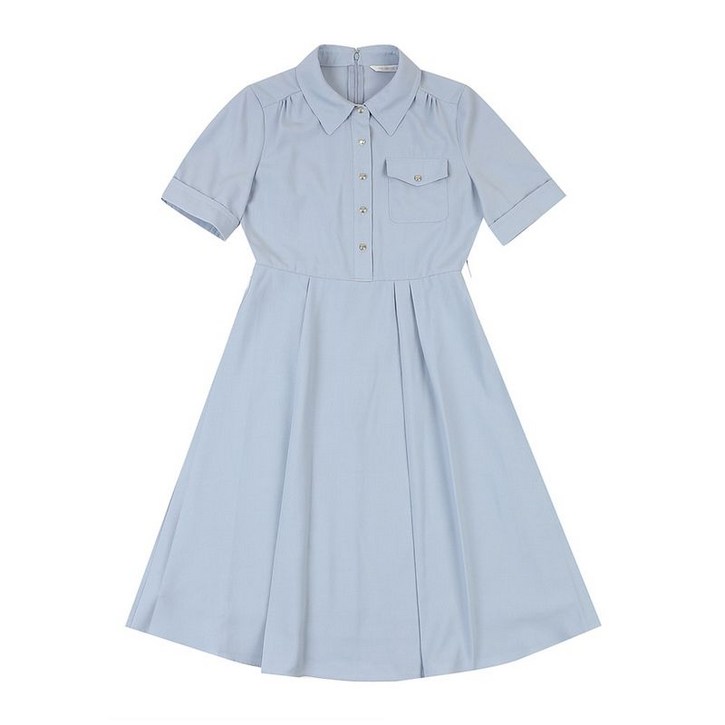 미센스 포켓디자인 반팔 카라원피스 MB34OPP114A