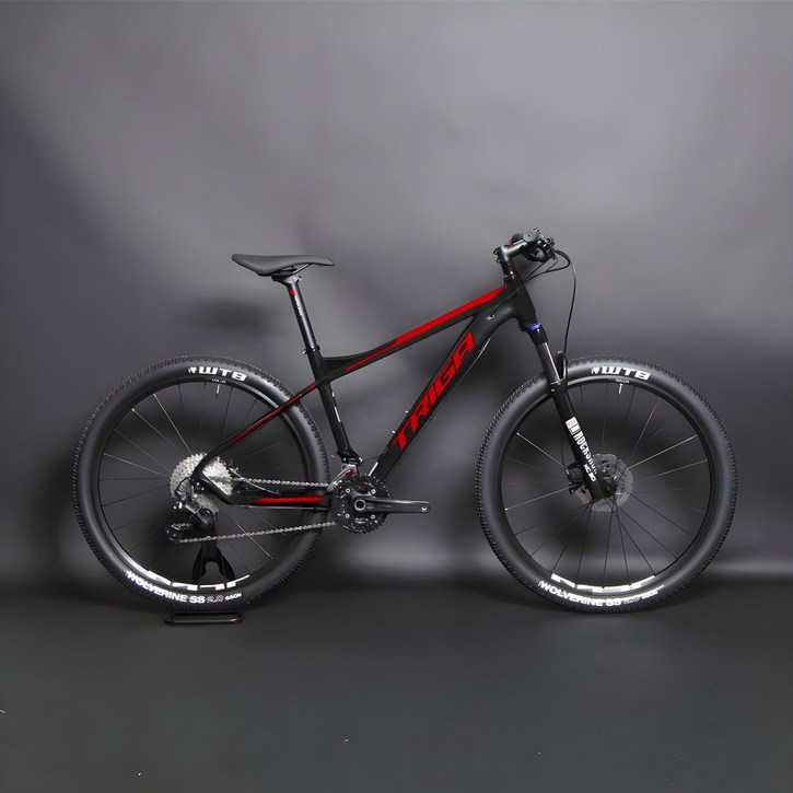 풀시마노 데오레 30단 락샥 유압 MTB 자전거, 블랙레드, 1개