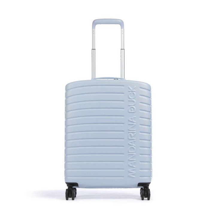 만다리나 덕 Mandarina Duck 플라이덕 스피너 4바퀴 연한 파란색 55cm 여행 가방 캐리어 384860