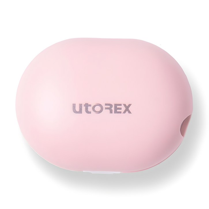 유토렉스 에그팝 충전식 UV-C 휴대용 칫솔살균기 UTC-3150P, UTC-3150P, 핑크