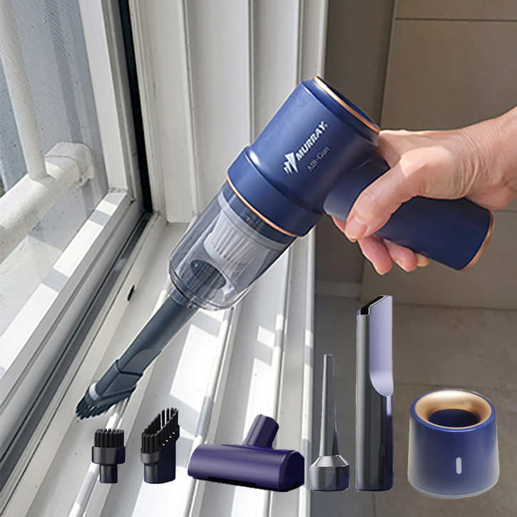 위드제이앤엠 무선 핸드형 미니 청소기 창틀 문틀 원룸 차량용 틈새 에어건 청소기 HK7030