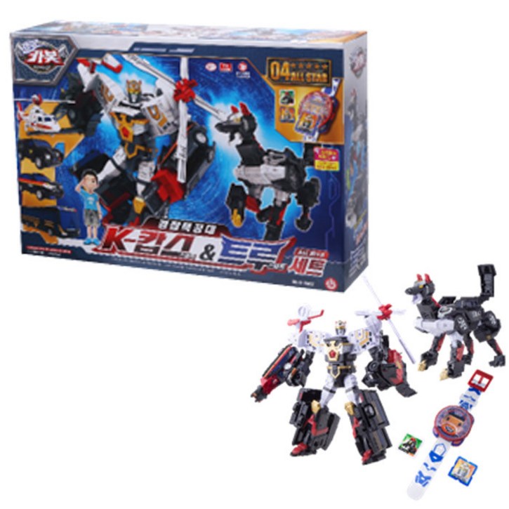 헬로카봇 경찰특공대 K캅스 앤 트루 올스타 세트