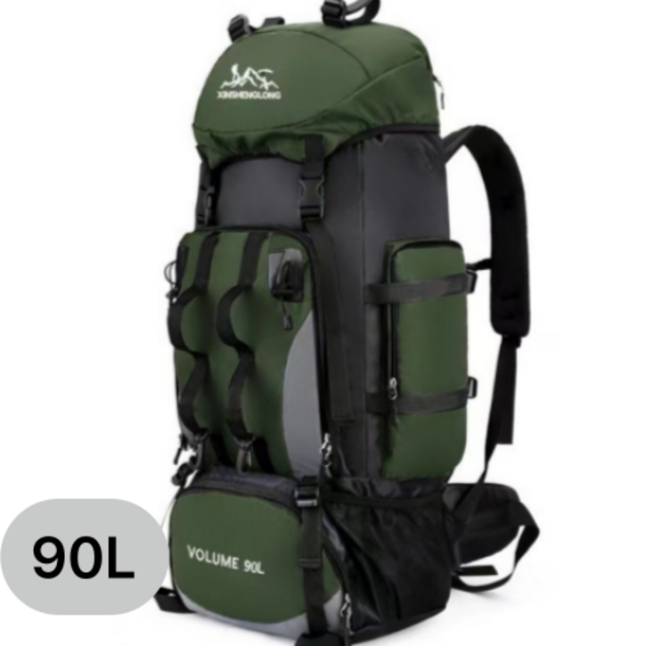 아웃도어센스 90L 대용량 빅사이즈 방수 등산 가방 대형 배낭 백팩