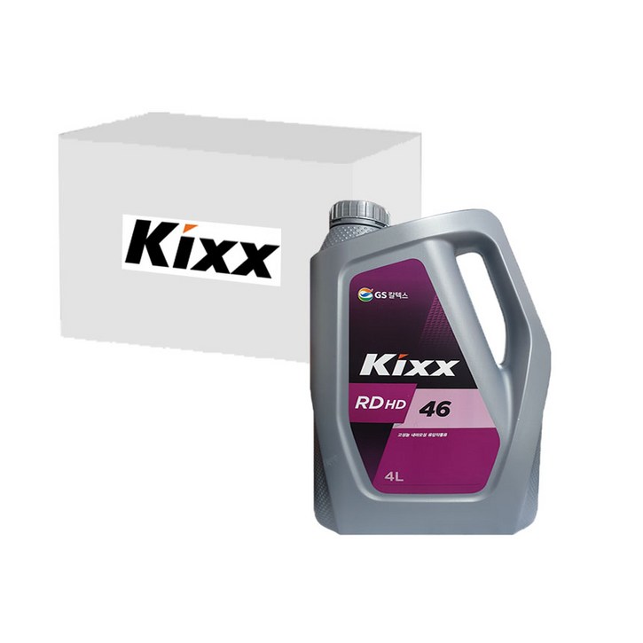 KIXX RD HD 란도46 4L 킥스 유압유 유압작동유 (4L x 4개), 4개 10