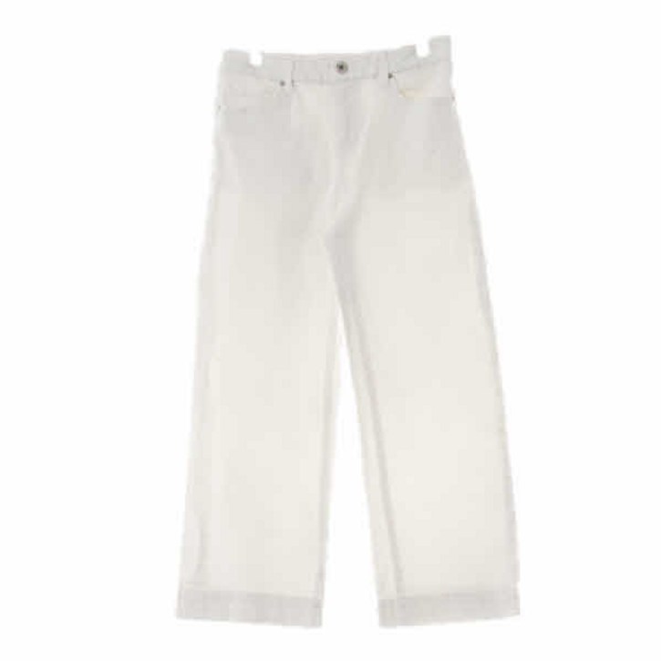 9354 지오다노 화이트 면혼방 스트레치와이드진 [66]