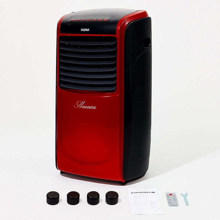 후지카ABRX 프리미엄 레드 가정용 전기 온풍기 절전형 히터 원적외선 업소용 사무실 히터 16평형 3K 대용량