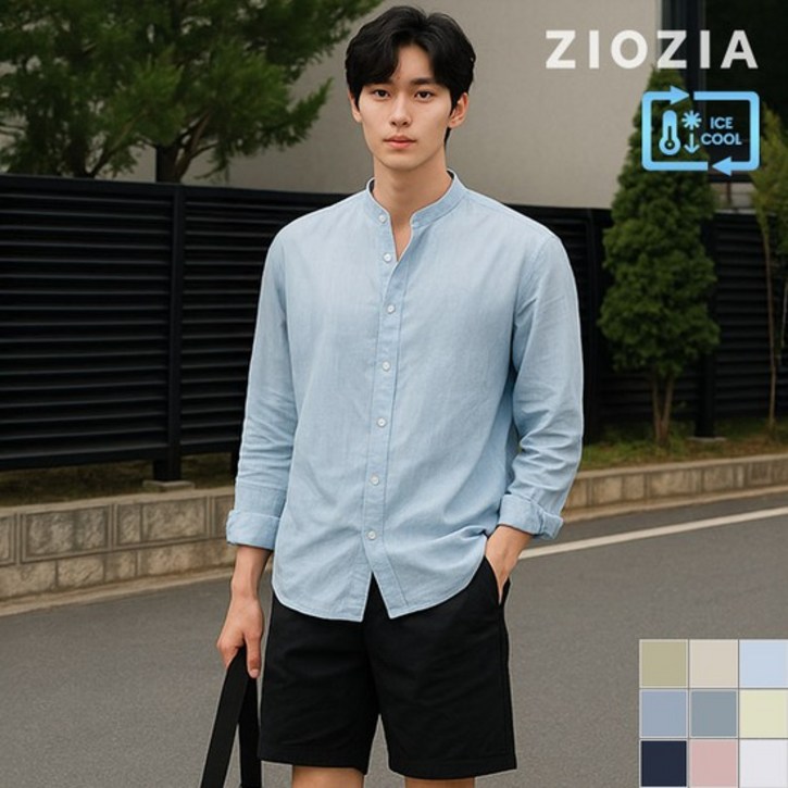 지오지아원더쿨 베이직 캐주얼 셔츠 A ABB2WC1101A