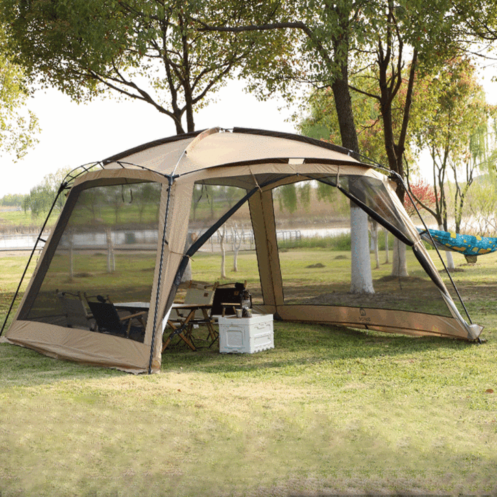 대형쉘터 사계절 동계 리빙쉘 장박 텐트 초대형 캠핑 대형 전실 텐트