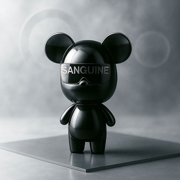 생귄 명품 캐릭터 차량용 방향제 걸이형 송풍구형