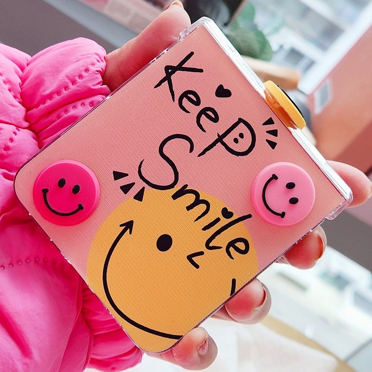 스마일무드 피규어 힌지보호 투명하드케이스