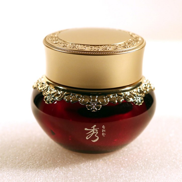 수려한 효비담 발효크림 50ml 아데노신 재생 피부속건조 50대 영양크림