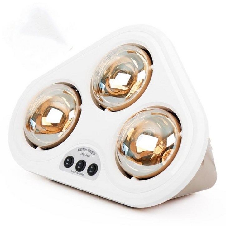 [국내생산 KC인증]이지홈 가정용 욕실 미니 온풍기  벽걸이 1등급 절전형