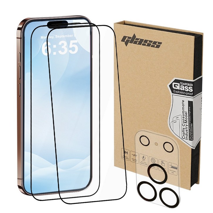 AR 고화질 반사방지 WOVTE 액정 보호필름, 3개