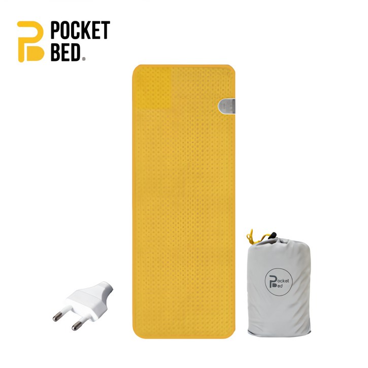 여행캠핑용 카본 전기장판매트 포켓베드 세계공용 프리볼트, 미니