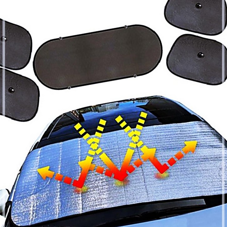 6종 차박 앞유리커버 올뉴카니발 햇빛차단 햇빛가리개 8850EA 1(EA)