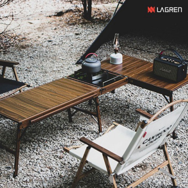 라그렌 IGT 버너 테이블 야외 접이식 경량 캠핑 10