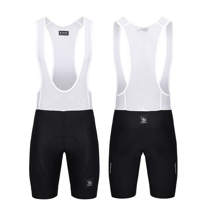 by NSR 윌리 파미르 자전거 빕 숏 타이즈 5부  남성용 라이딩바지