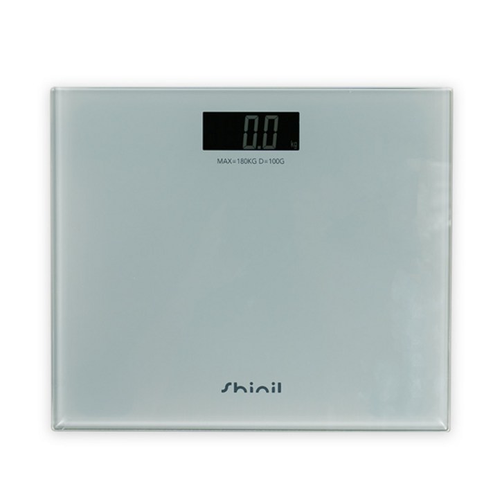 신일 LCD창 강화유리 스마트 체중계, 1개