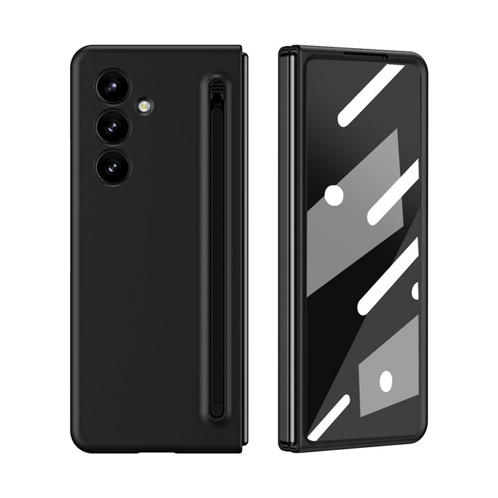 Elvo 갤럭시 Z폴드7 6 5 휴대폰 케이스 터치펜 액정보호필림