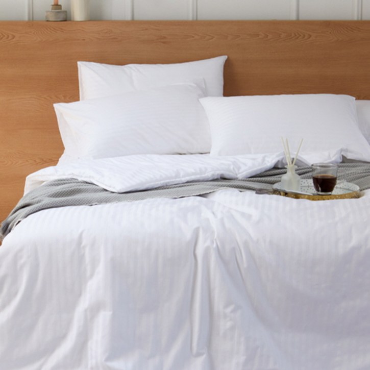 컴포플러스무봉제 60수 고밀도 바스락 호텔이불차렵세트