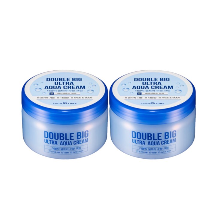 프럼네이처 더블빅 울트라 수분크림 500ml (24)(12) x2, 2개, 500ml