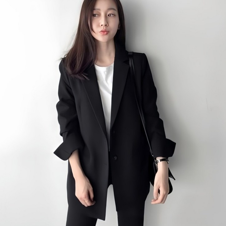708090 여성 면접복장  캐주얼 정장 상의