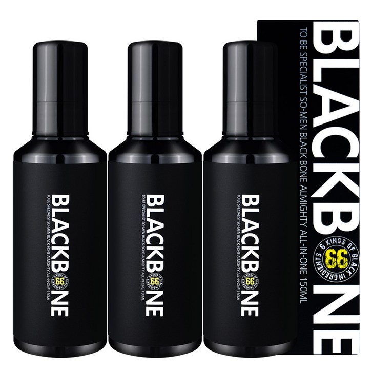 쏘맨 올마이티 블랙본 올인원, 150ml, 3개