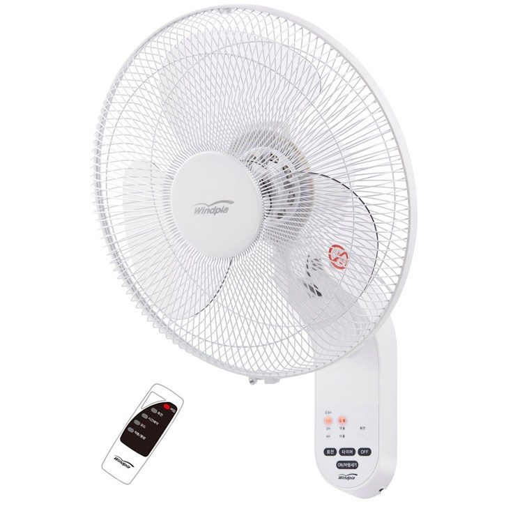 윈드피아 40cm 퓨어 벽걸이 리모콘 선풍기 JW-1600RW, JW-1600RW