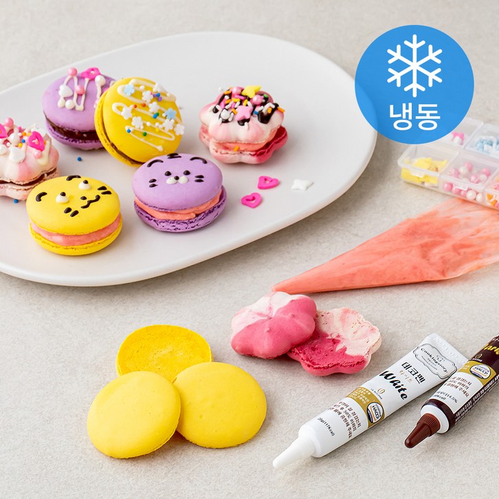 우리아이 마카롱 만들기 세트 냉동, 268g, 1세트 우리아이 마카롱 만들기 세트 냉동, 268g, 1세트