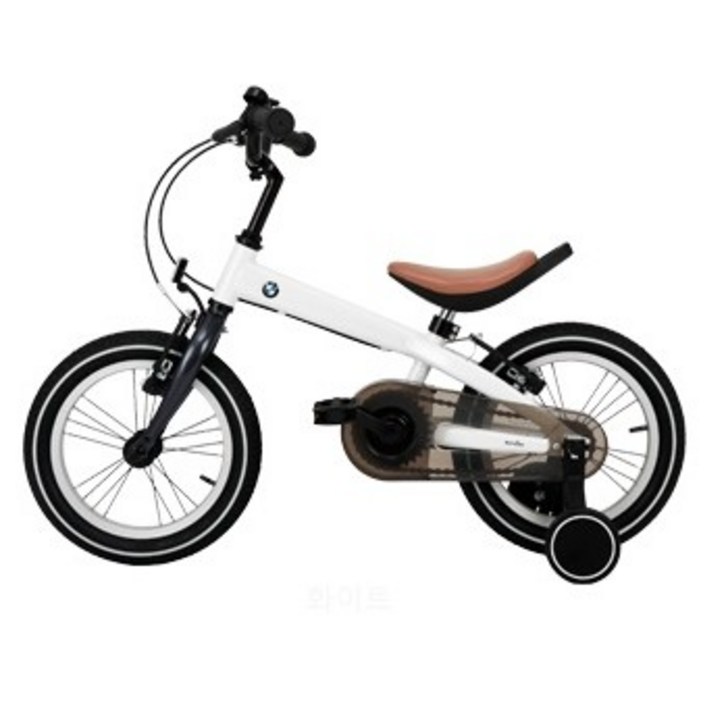 BMW 아동용 자전거 RSZ1405, 화이트, 101cm - 쇼핑뉴스