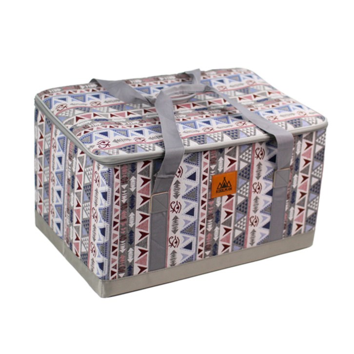 쿨맨 다용도 하드케이스 캠핑가방 L, 그레이계열, 1단, 1개