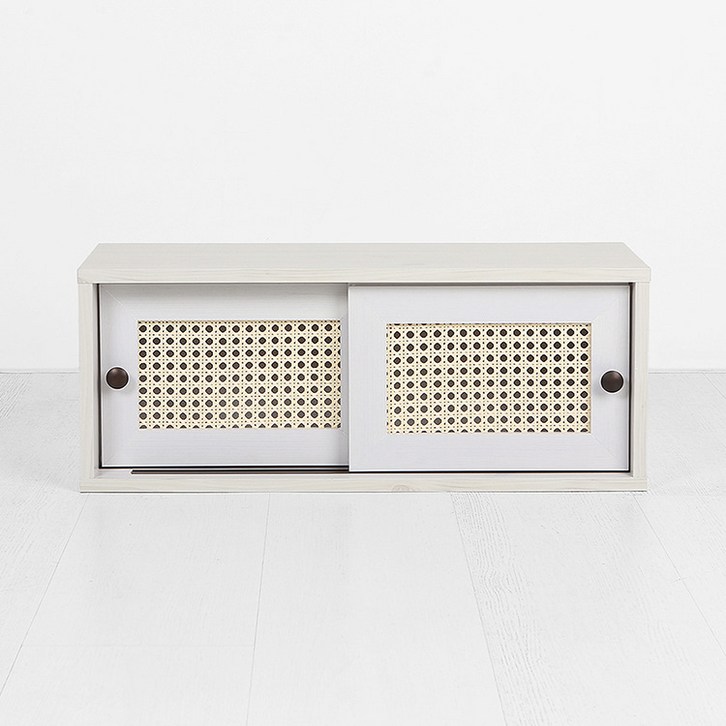 마켓비 벤탄 미니 수납장 낮은 2문 60cm SHM2460