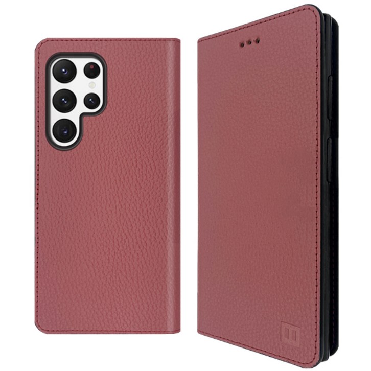 까미또 피코 오플 천연 소가죽 플립 휴대폰 케이스