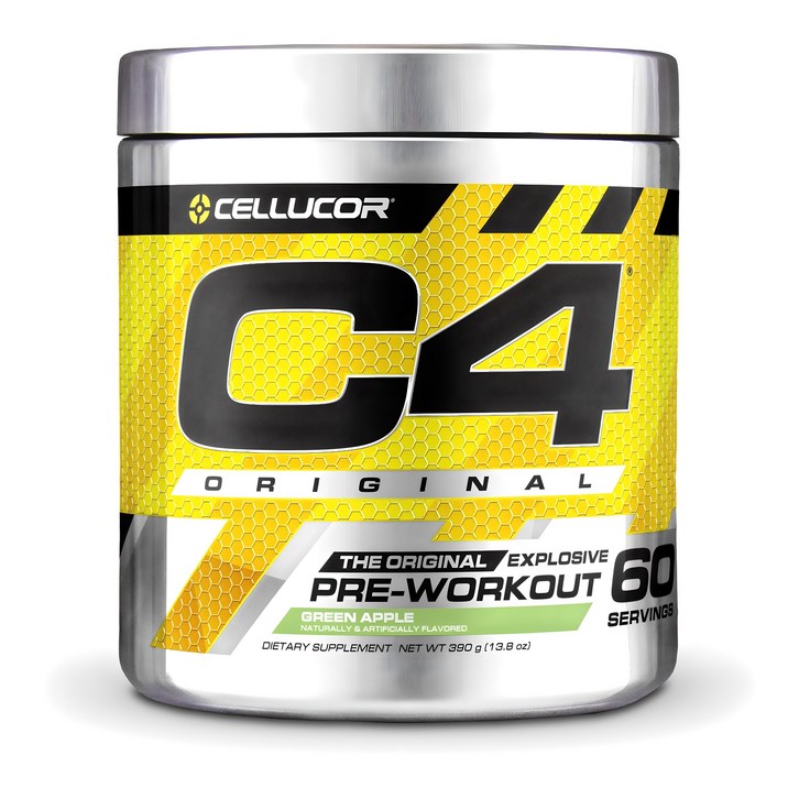 셀루코어 C4 오리지널 프리워크아웃 그린 애플 맛