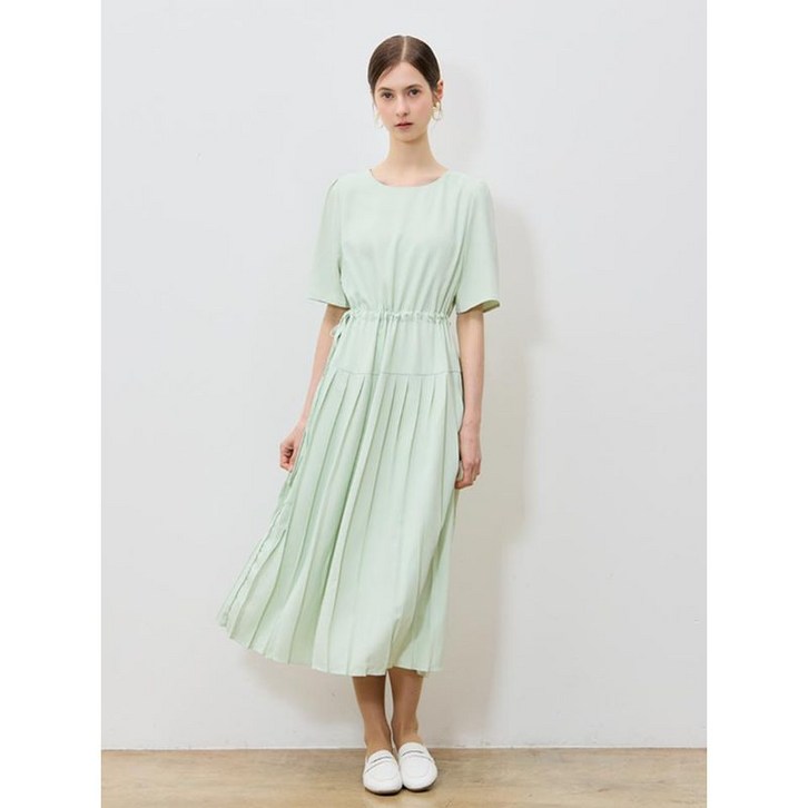 오조크 썸머 플리츠 블록 원피스 택가격 162000원