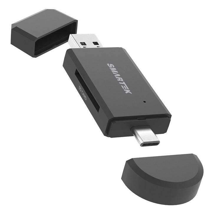 스마텍 C + USB 멀티 OTG 카드리더기 ST-AH200, ST-AH200, 단일색상 - 쇼핑뉴스