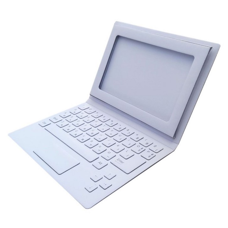 칼라노리상상 노트북생활도구 DIY 만들기 수업 페이퍼 크래프트, 1개