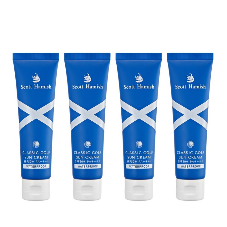 스콧해미쉬 클래식 골프 선크림 SPF50 PA, 4개, 40ml