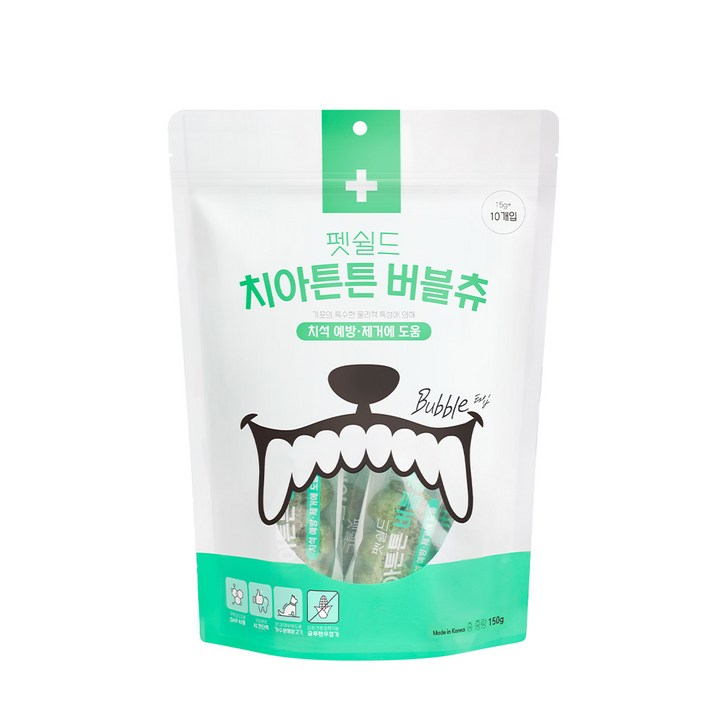 펫쉴드 치아튼튼 버블츄