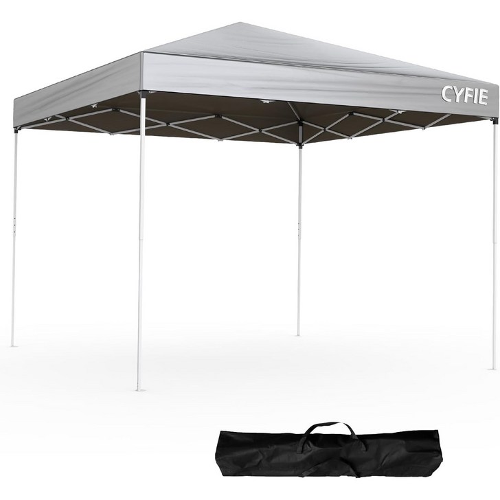 텐트 캠핑 원터치 텐트 천둥천막 접이식 캐노피 천막 지붕형 몽골텐트 세모천막 접이식 캐노피차양막 행사용 방수 파티오 텐트  캠핑 타프  대형 3x3 여름 세일 46 인용