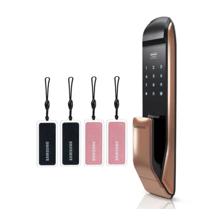 셀프설치 삼성SDS 블루투스 SHPP720 내화형 푸시풀 카드키  도어락