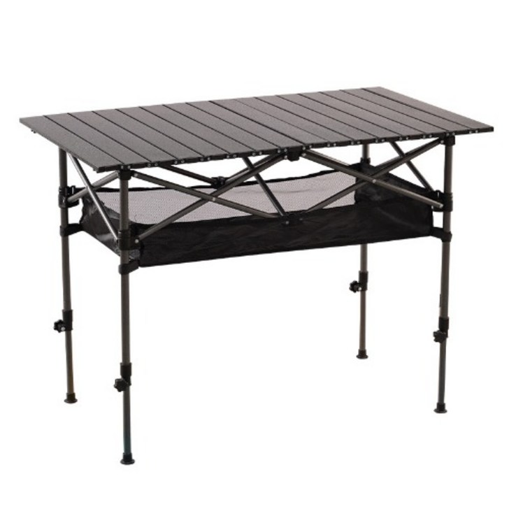 캠핑 알루미늄 접이식 높이조절 롤 테이블 20230503