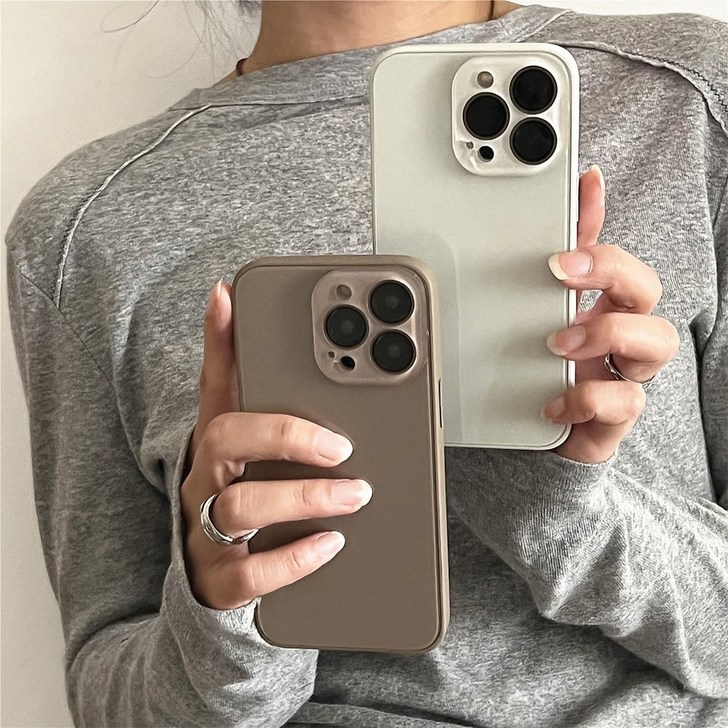 애플데이즈 2컬러 글라스 강화유리 아이폰케이스