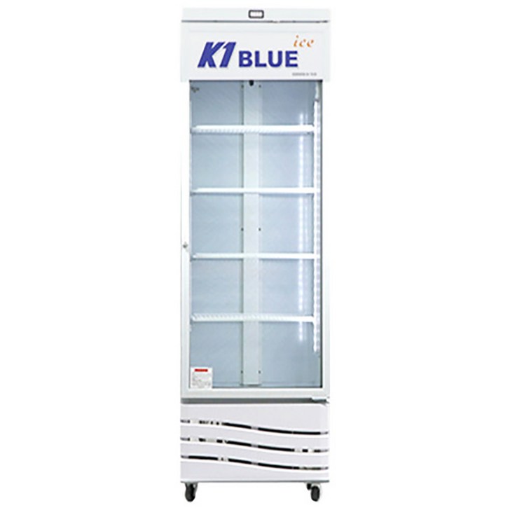 슈퍼마켓 주방용 쇼케이스 냉장고 저전력 고효율 간접냉각
