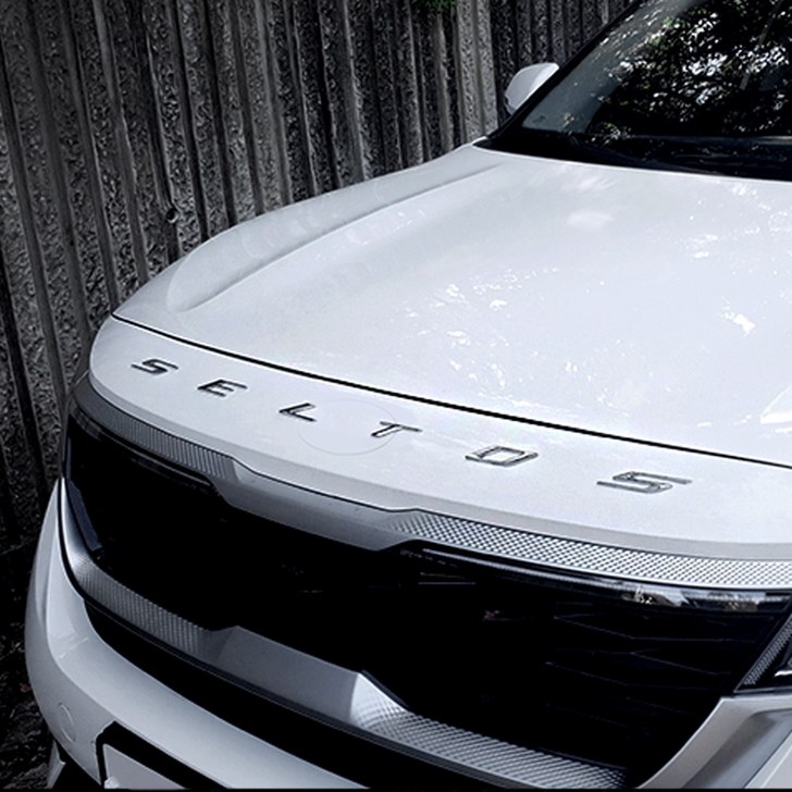 기아 셀토스 튜닝 로고 레터링 엠블럼세트  전면 후면 풀세트 트렁크 꾸미기 차량용품, D그래비티그레이 전후면레터링 풀세트  매트블랙