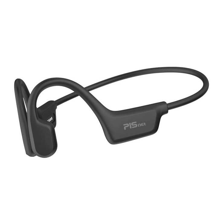 러닝 자전거 수영 전용 IP68 완전방수 무선 골전도 블루투스 이어폰 피스넷 러닝본, 골전도 블루투스 이어폰 피스넷 러닝본