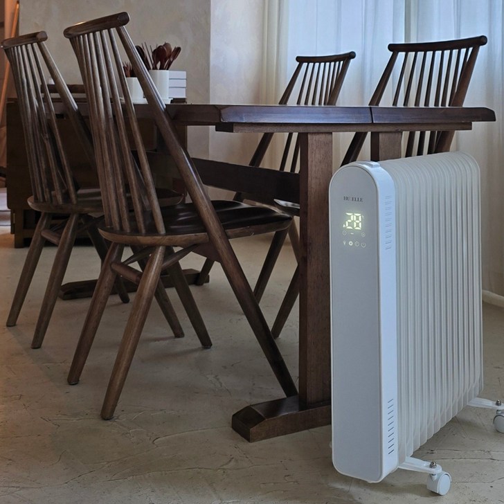 터치식 고효율 라디에이터 리모컨포함 무소음 사무실 가정용 화장실 동파방지, 11핀